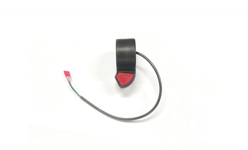 Regler der elektronischen Bremse - mit roter Griffläche